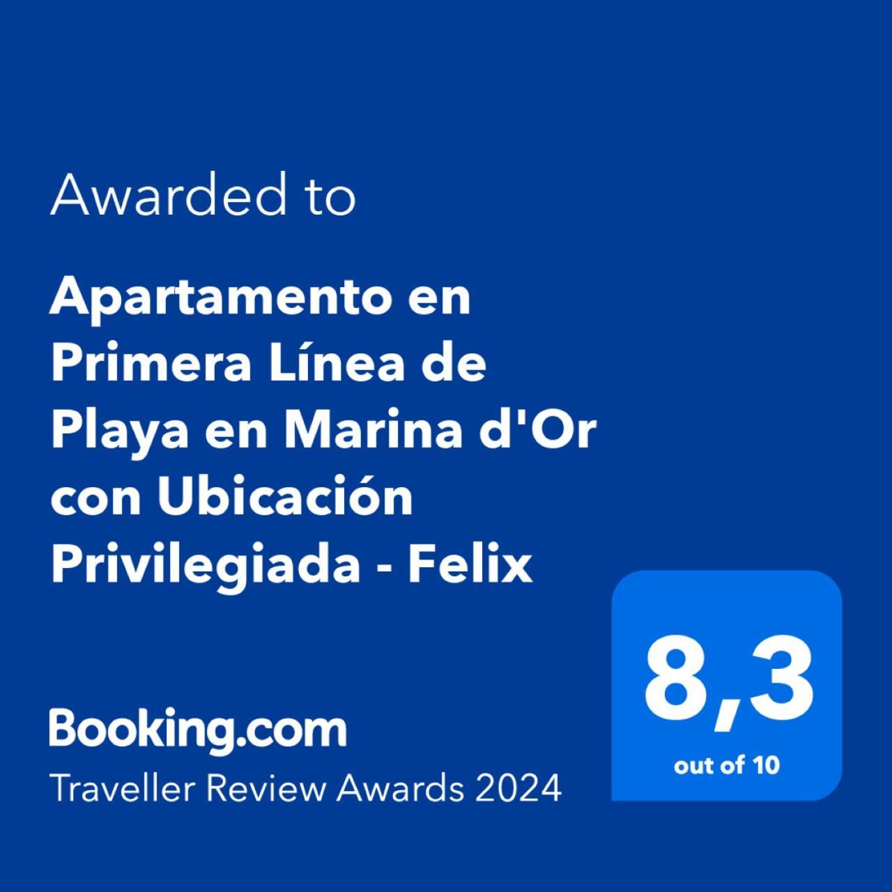 Apartamento En Primera Linea De Playa En Marina D'Or Magic World Con Ubicacion Privilegiada - Felix Oropesa del Mar Exterior foto